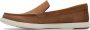 Clarks Bruin leren loafers voor heren Brown Heren - Thumbnail 4