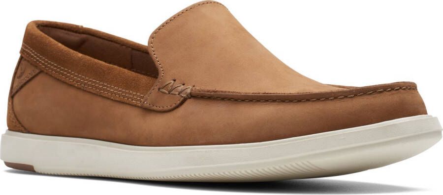 Clarks Stijlvolle Bratton Loafers voor Mannen Brown Heren - Foto 5
