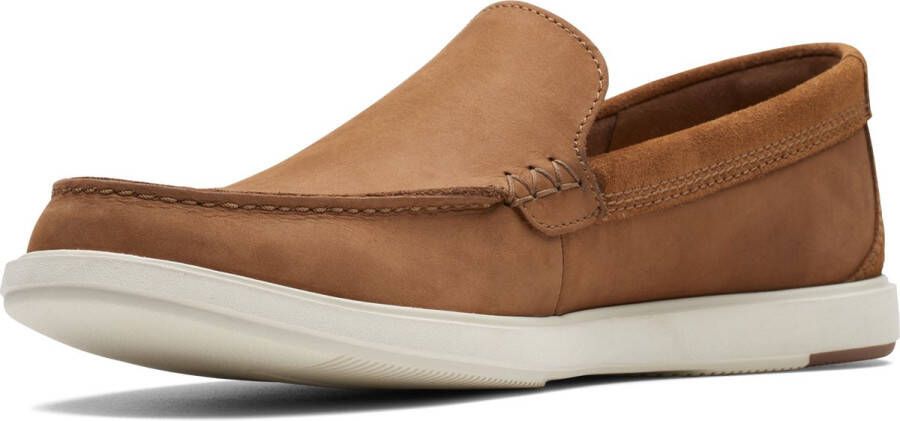 Clarks Stijlvolle Bratton Loafers voor Mannen Brown Heren - Foto 7