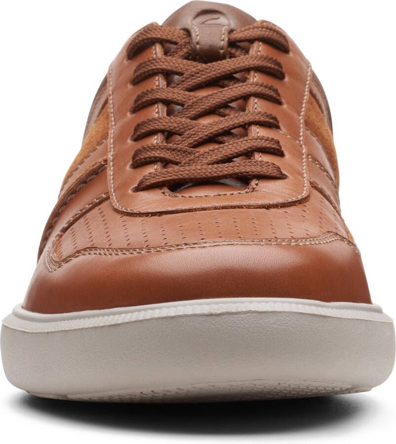 Clarks Heren Cambro Race G 4 dark tan combi