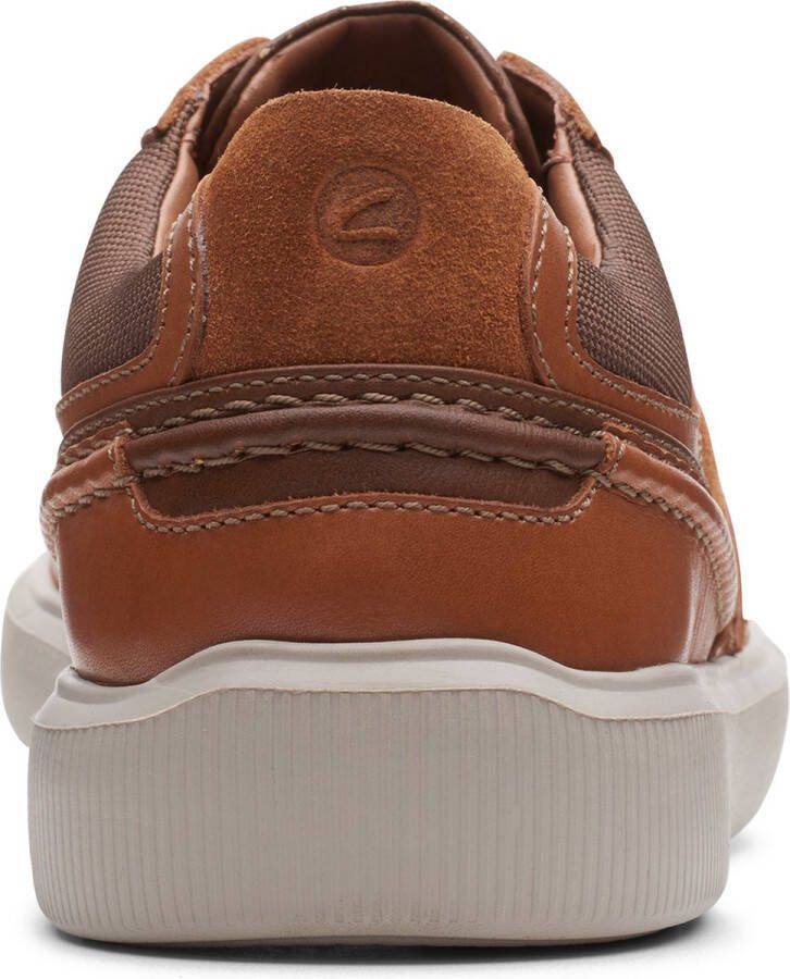 Clarks Heren Cambro Race G 4 dark tan combi