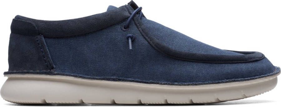 Clarks Heren Colehill Easy G 3 navy canvas