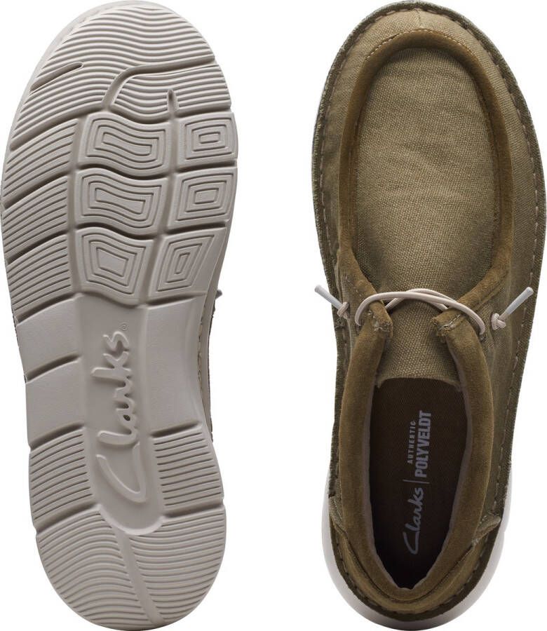 Clarks Heren Colehill Easy G 3 navy canvas