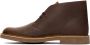 Clarks Veterboot Desert Boot Evo Beeswax Leather Bruin Gevet Leer Verwisselbaar Voetbed - Thumbnail 3