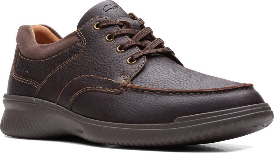 Clarks Heren Donaway Edge G 4 brown leather