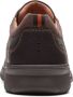Clarks Donaway Edge Veterschoenen Laag donkerbruin - Thumbnail 6