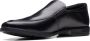 Clarks Instappers Howard Edge Business schoen lage schoen pak schoen met stretch-inzetten - Thumbnail 4