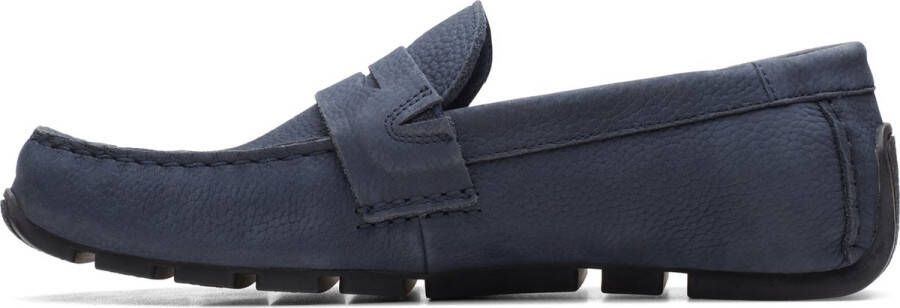 Clarks Heren Oswick Bar G 3 navy nubuck