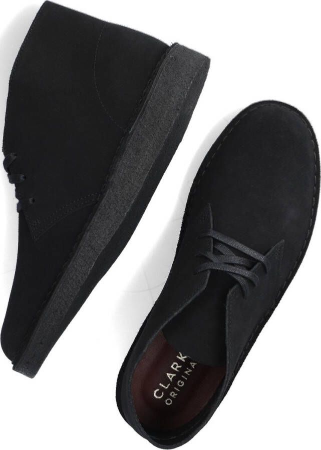 Clarks Heren schoenen Desert Coal G black suede