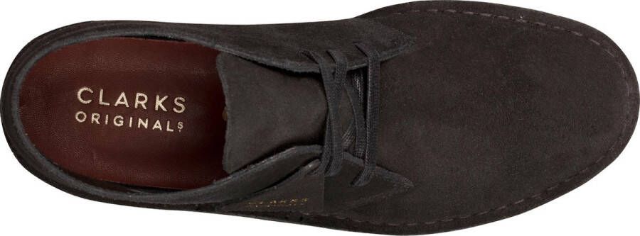 Clarks Heren schoenen Desert Coal G black suede