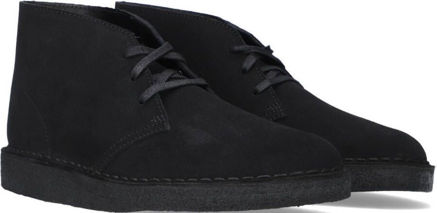 Clarks Heren schoenen Desert Coal G black suede