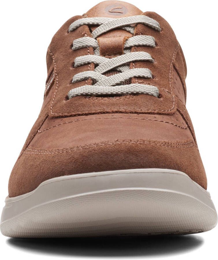 Clarks Heren schoenen Gaskill Vibe G Bruin