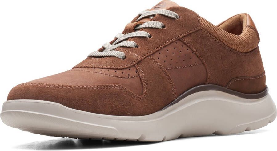 Clarks Heren schoenen Gaskill Vibe G Bruin