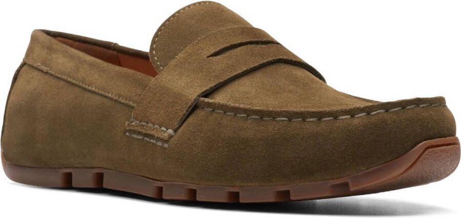 Clarks Heren schoenen Oswick Bar G Groen