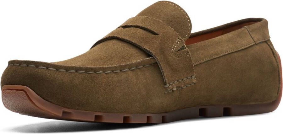 Clarks Heren schoenen Oswick Bar G Groen