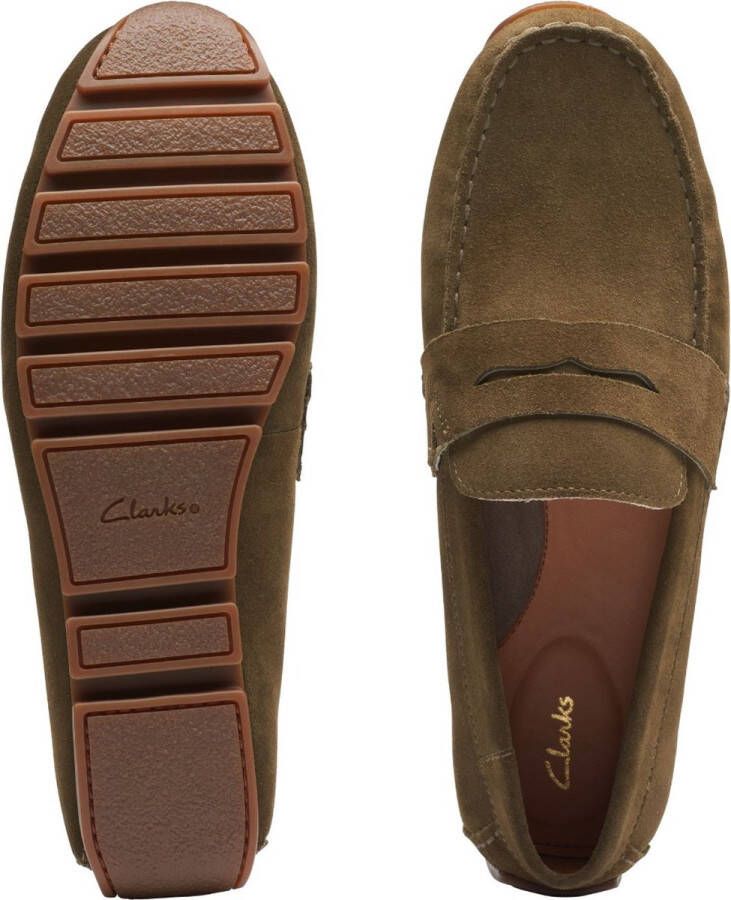 Clarks Heren schoenen Oswick Bar G Groen