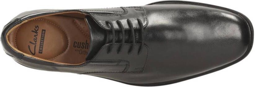 Clarks Heren schoenen Tilden Plain G black leather - Foto 7