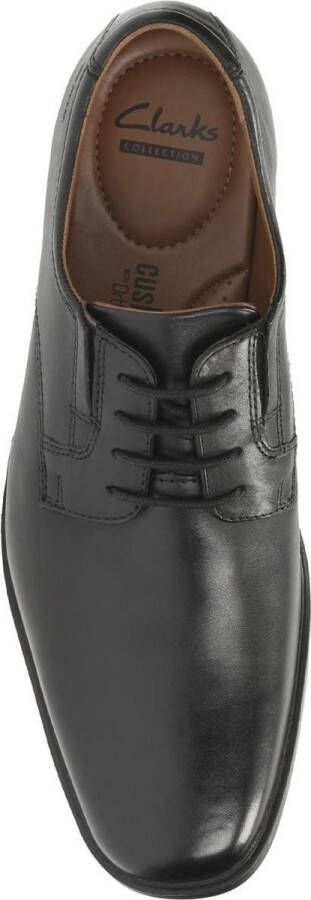 Clarks Heren schoenen Tilden Plain G Black leather