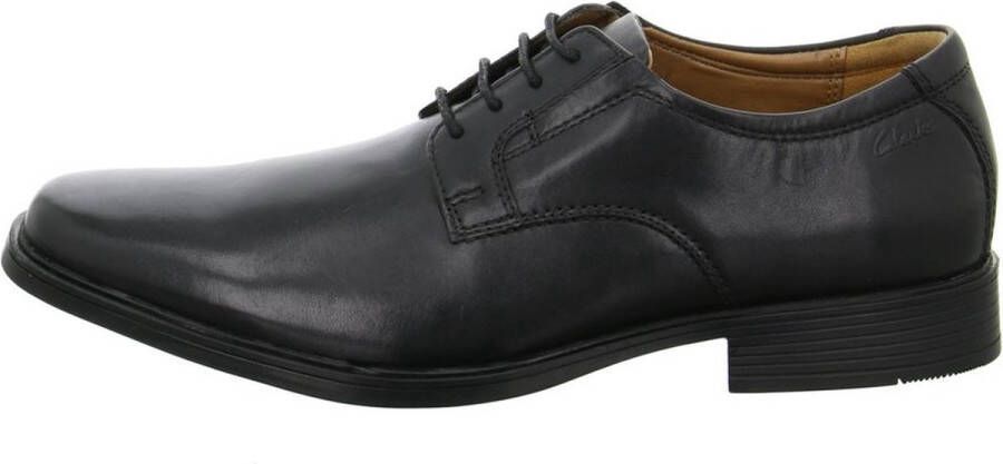 Clarks Heren schoenen Tilden Plain G Black leather
