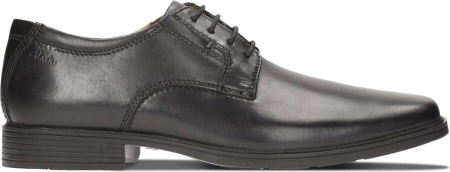 Clarks Heren schoenen Tilden Plain G Black leather