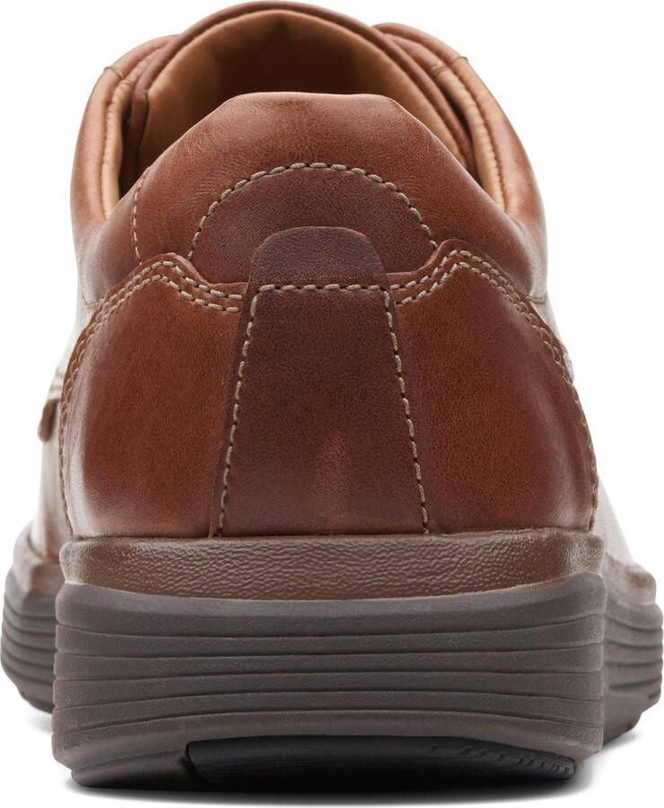 Clarks Heren schoenen Un Abode Ease H dark tan leather