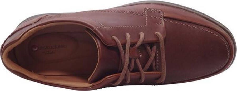 Clarks Heren schoenen Un Abode Ease H dark tan leather