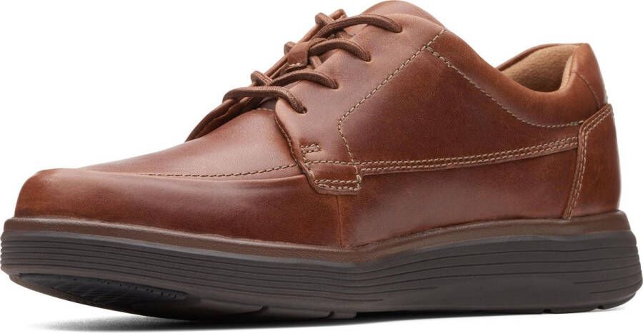 Clarks Heren schoenen Un Abode Ease H dark tan leather