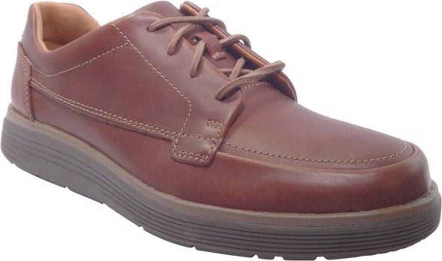 Clarks Heren schoenen Un Abode Ease H dark tan leather