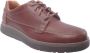 Clarks Heren schoenen Un Abode Ease H dark tan leather - Thumbnail 9