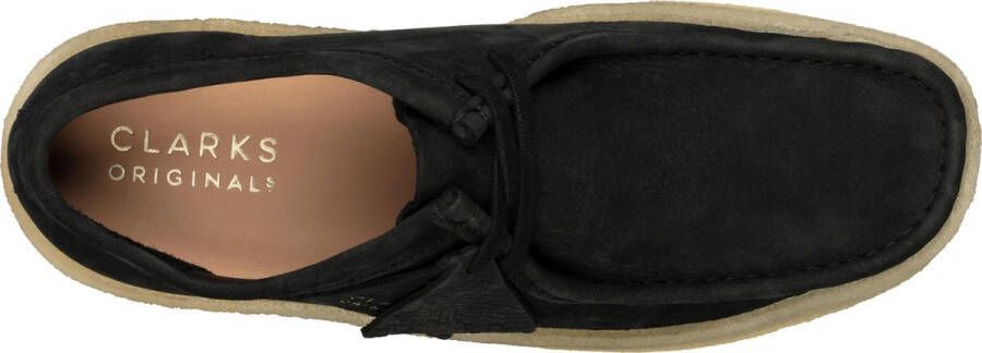 Clarks Heren schoenen Wallabee Cup G black nubuck