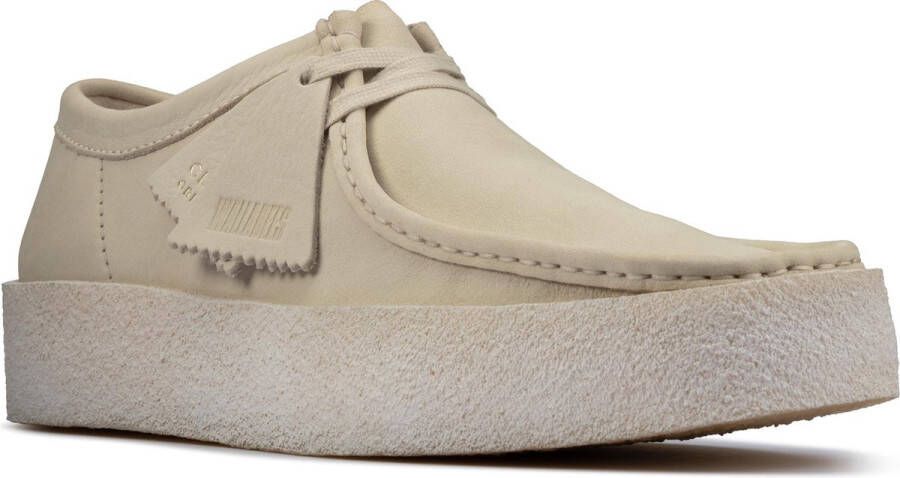 Clarks Heren schoenen Wallabee Cup G Wit