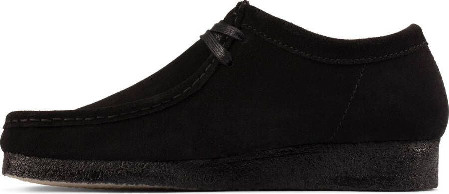 Clarks Heren schoenen Wallabee G black suede