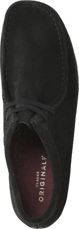 Clarks Heren schoenen Wallabee G black suede