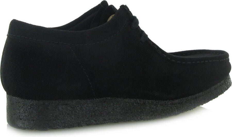 Clarks Heren schoenen Wallabee G black suede