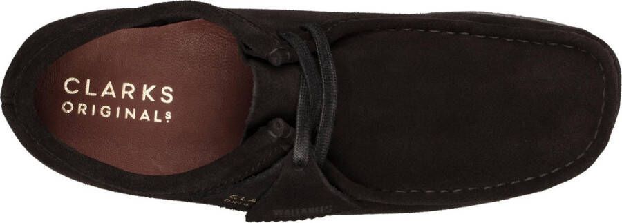 Clarks Heren schoenen Wallabee G black suede