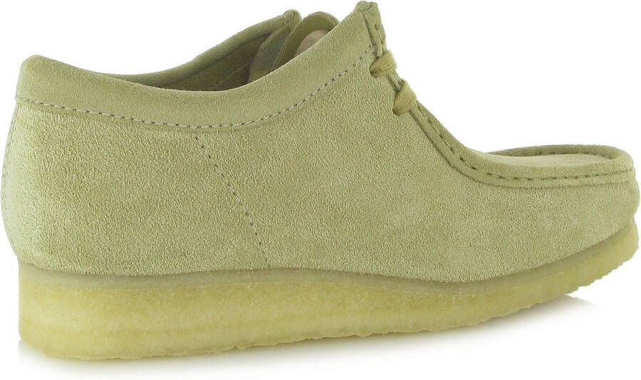 Clarks WALLABEE Vrije tijdsschoenenHeren veterschoenHeren sneakersCasual Groen - Foto 7
