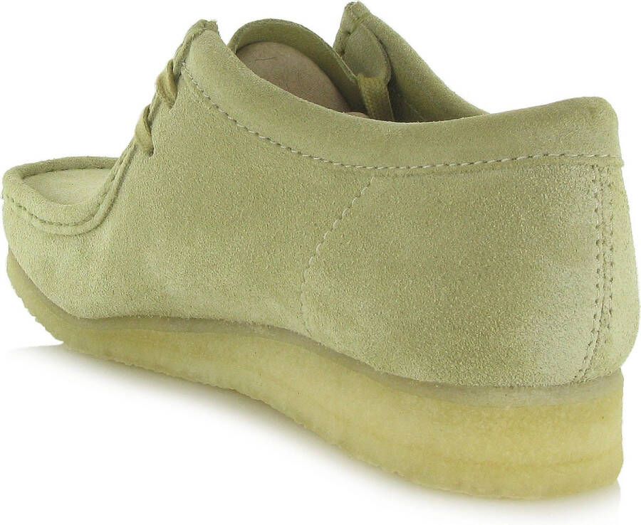 Clarks WALLABEE Vrije tijdsschoenenHeren veterschoenHeren sneakersCasual Groen - Foto 10