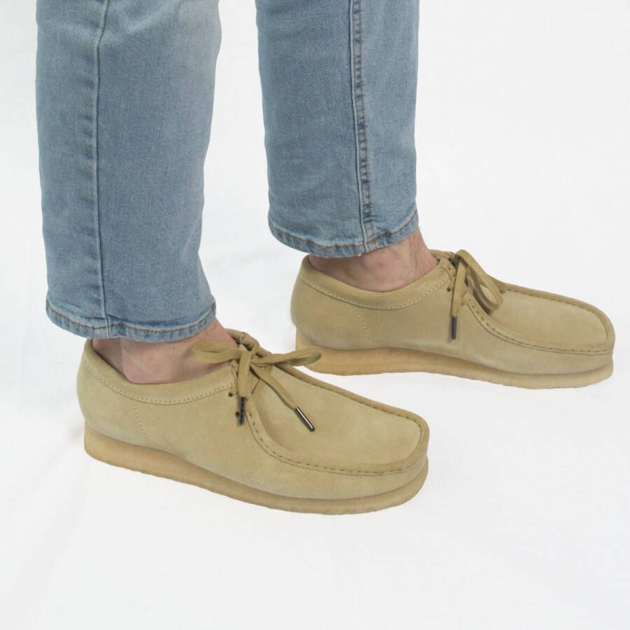 Clarks Heren schoenen Wallabee G maple suede