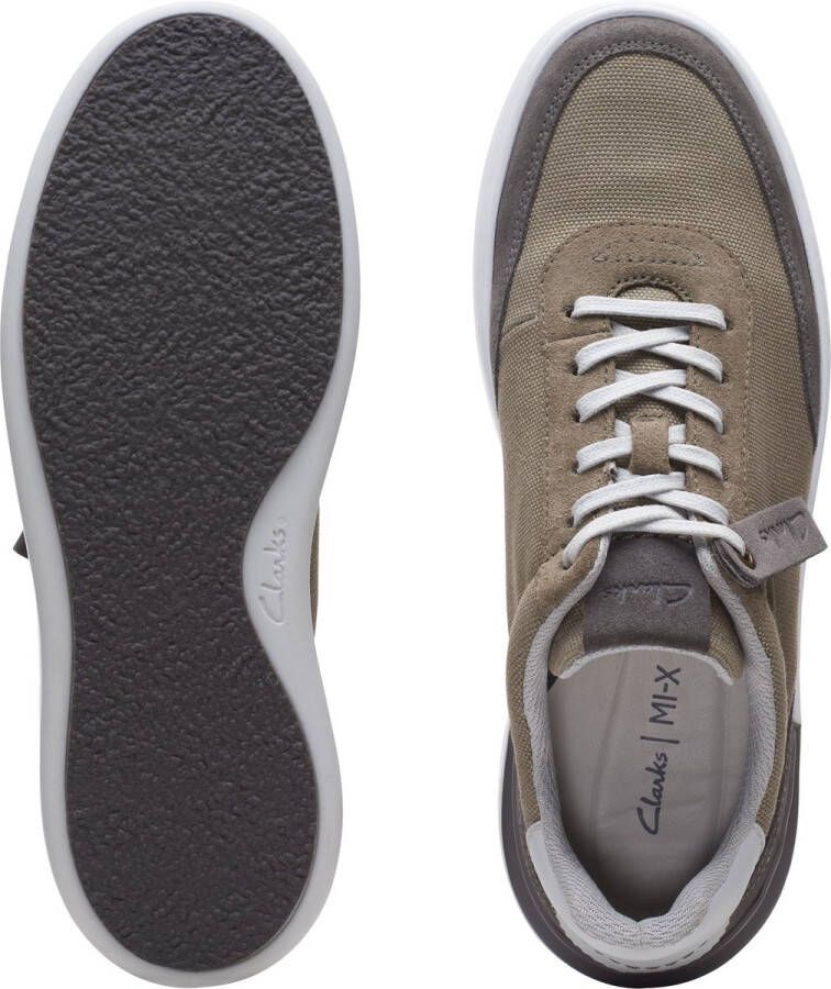 Clarks Casual Rubberen Zool Sneakers Collectie Gray Heren - Foto 5
