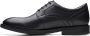 Clarks Zwarte Kant Formele Zakelijke Schoenen Black Heren - Thumbnail 6