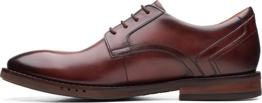 Clarks Heren Un Hugh Lace G 4 brown leather