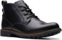 Clarks Westcombe Mid Booties Stijlvolle en Comfortabele Enkellaarzen Zwart Heren - Thumbnail 3
