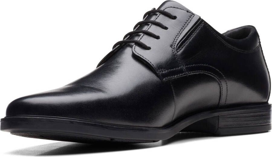 Clarks Howard Walk heren veterschoen zwart