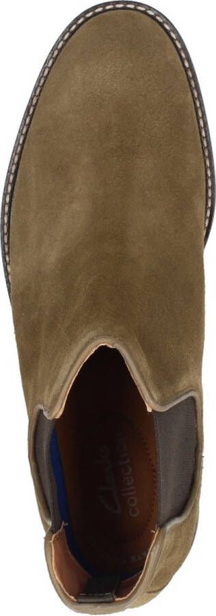 Clarks Jaxen Chelsea Enkellaarzen taupe