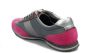 Clarks Jewel Lace Leren Sneakers Roze Dames - Thumbnail 4