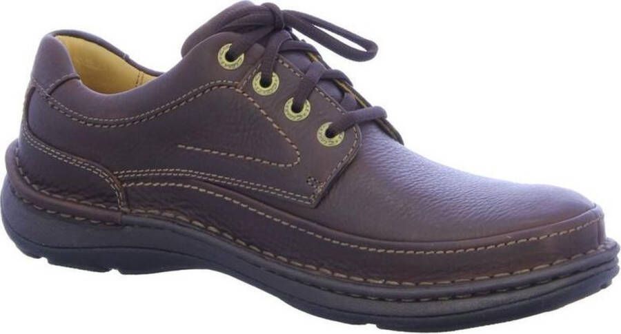 Clarks Veterschoenen NATURE THREE Vrijetijdsschoen lage schoen veterschoen met uitneembare voetbed - Foto 9
