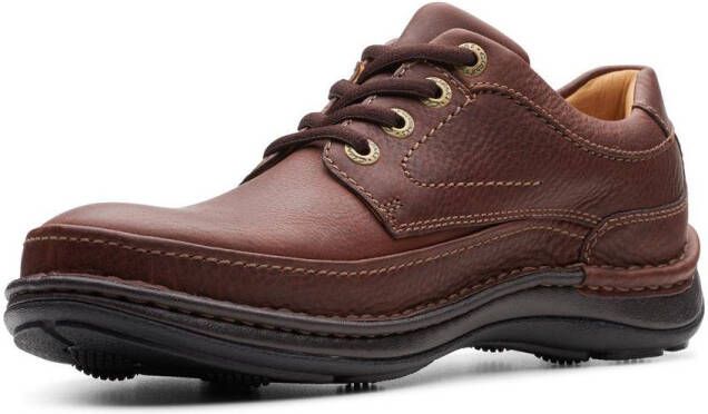 Clarks Veterschoenen NATURE THREE Vrijetijdsschoen lage schoen veterschoen met uitneembare voetbed - Foto 7