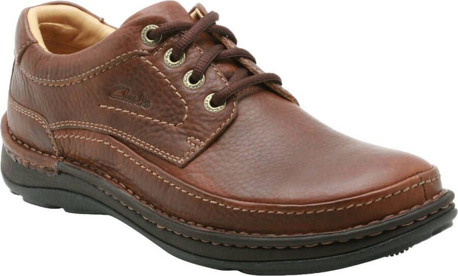 Clarks Nature Three Middel Bruin