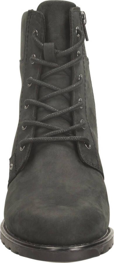 Clarks Orinoco Spice Dames Veterboot Black Leather