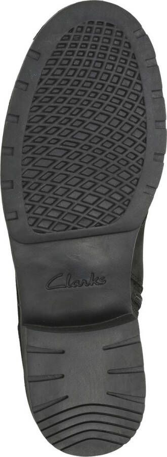 Clarks Orinoco Spice Dames Veterboot Black Leather